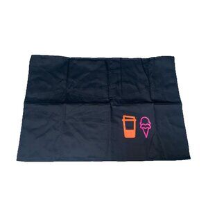 Dunkin' Donuts/Baskin Robbin’s Apron Black Orange Logo Employee Uniform DNKN